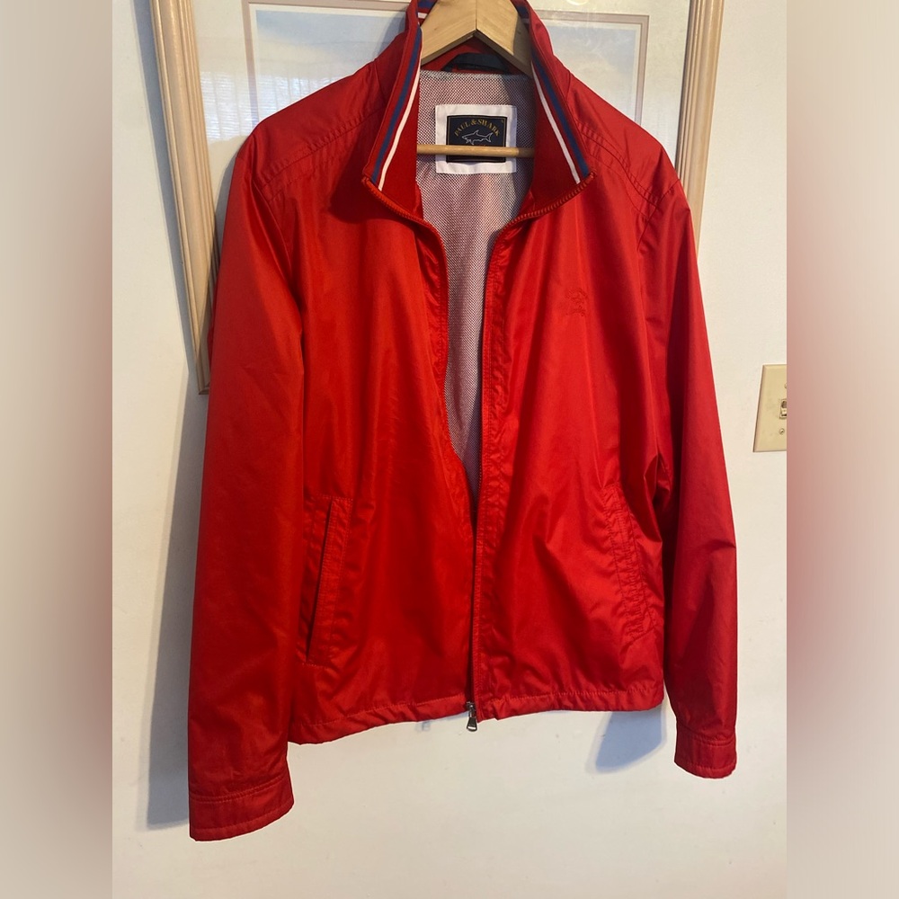 Paul & Shark Vibrant Red Blouson Jacket